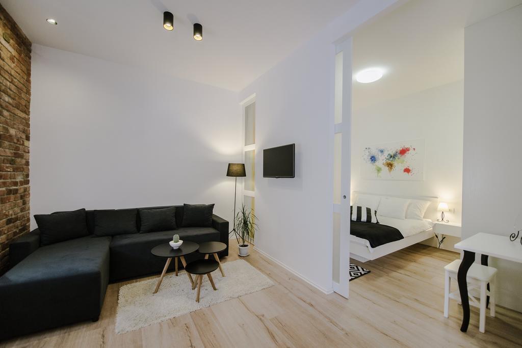 Apartment British Square With Parking Zagreb Quarto foto